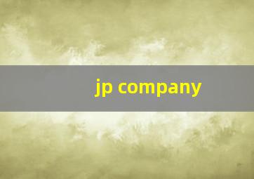 jp company